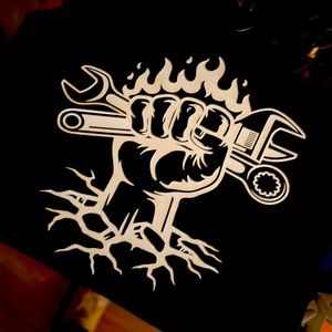 Mechanic cotton short sleeve shirt